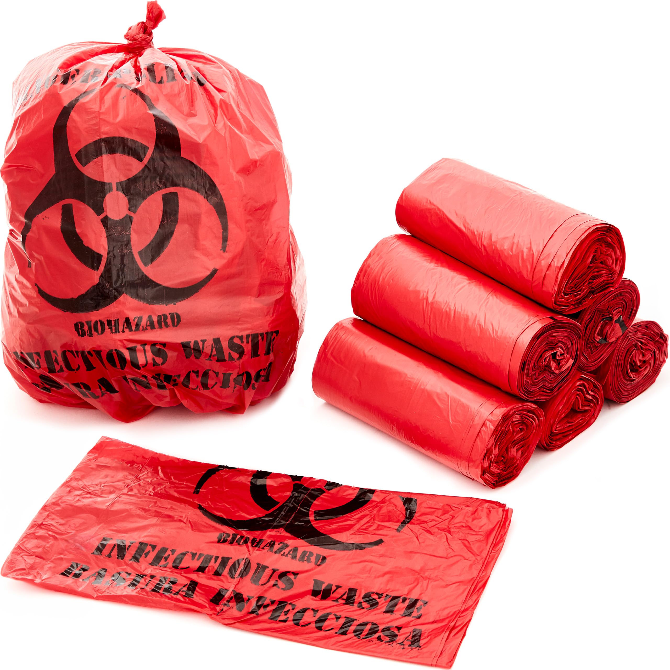 biohazard medical waste bags 7 10 gallon (100 count) 2 biohazard medical waste bags 7 10 gallon (100 count) 2