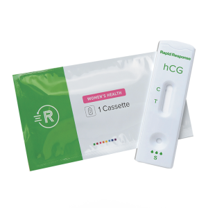 clinical hcg pregnancy test cassette 25 count